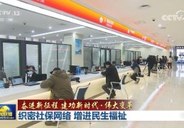 【奋进新征程 建功新时代·伟大变革】织密社保网络 增进民生福祉社保改革