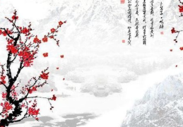 关于梅花的诗词,傲雪凌霜，诗韵千年